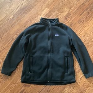 Patagonia Mens Better Sweater Fleece jacket in black, Size XL
